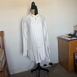 Adolfo White Men's Dress Shirt.